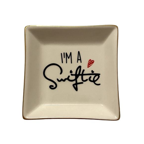 Taylor Swift Other - Taylor Swift "I'm A Swiftie" Ring Trinket Dish 4 x 4